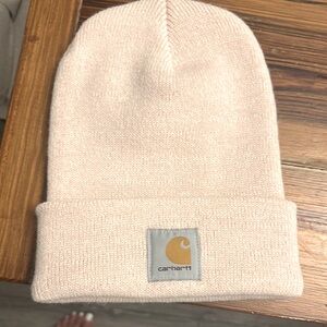Carhartt Soft Beige Knit Beanie